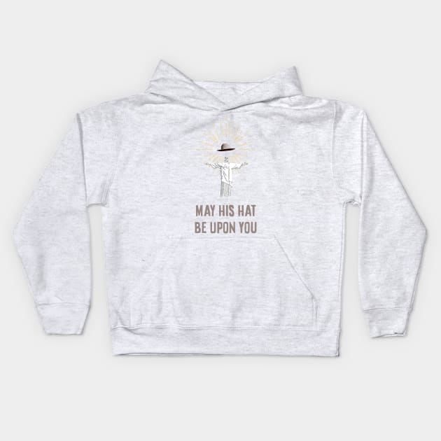 Saint Larry of the Hat Kids Hoodie by AccuracyThird